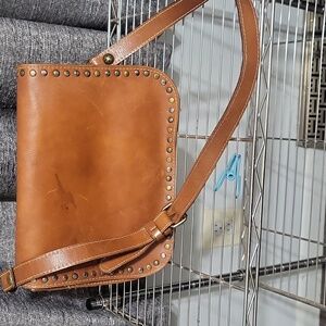 Patricia Nash Brown Leather Handbag